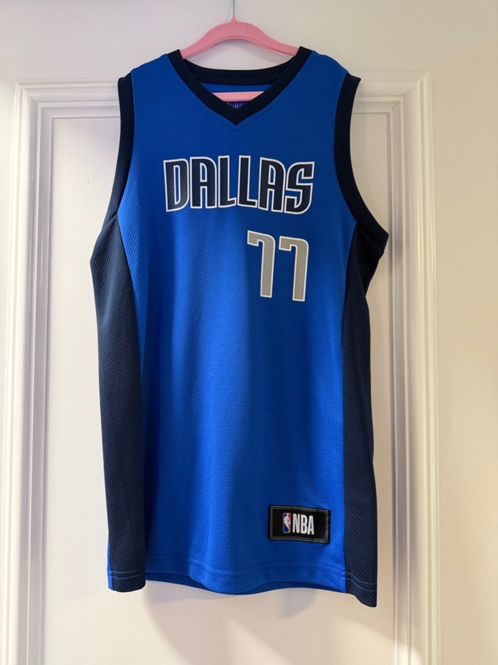 NBA Youth Jersey - Blue with Navy Trim